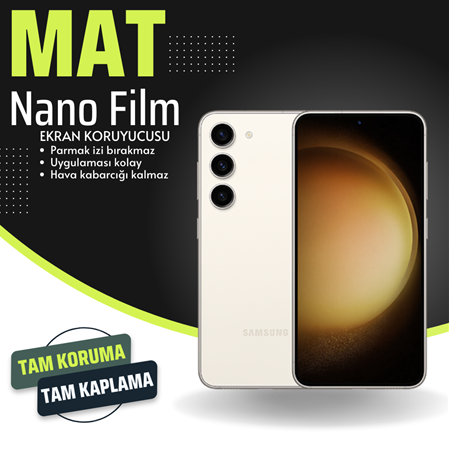 Samsung J7 Duo için MAT NANO Film Ekran Koruyucu