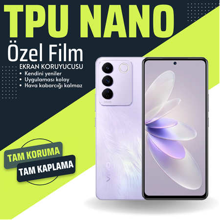 Vivo V29 Lite için TPU NANO Film Ekran Koruyucu