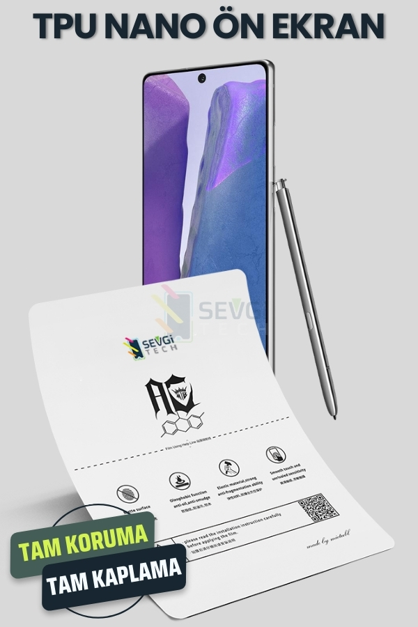 Samsung Galaxy Note 20 TPU Nano Ekran Koruyucu