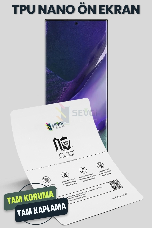Samsung Galaxy Note 20 Ultra TPU Nano Ekran Koruyucu