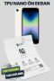 iPhone SE 2022 TPU Nano Ekran Koruyucu