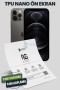 iPhone 12 Pro Max TPU Nano Ekran Koruyucu