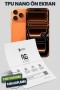 iPhone 17 Pro TPU Nano Ekran Koruyucu – Şeffaf, Mat, Hayalet iPhone 17 Pro TPU Nano Ekran Koruyucu
