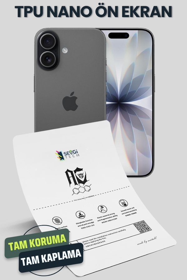 iPhone 17 TPU Nano Ekran Koruyucu