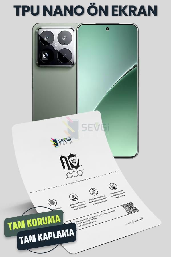 Xiaomi 15 Pro TPU Nano Ekran Koruyucu