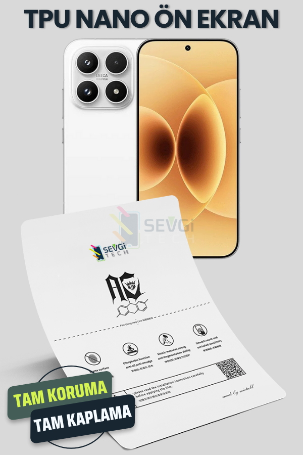 Xiaomi 17 TPU Nano Ekran Koruyucu
