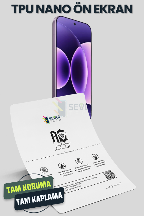 Xiaomi 17 Pro TPU Nano Ekran Koruyucu