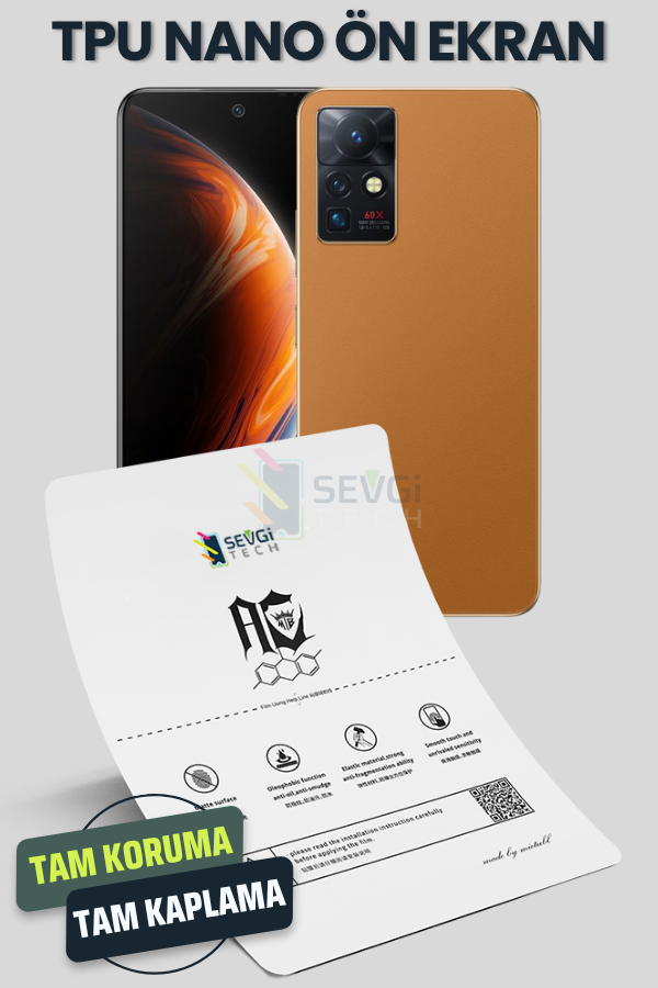 Infinix Zero X Pro TPU Nano Ekran Koruyucu