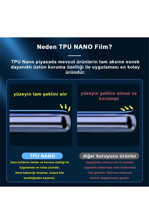 iPhone 11 Pro Max TPU Nano Ekran Koruyucu