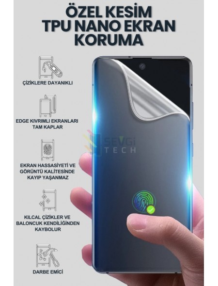 Tablet için TPU Nano Ekran Koruyucu