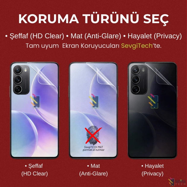 Koruma Türünü Seç