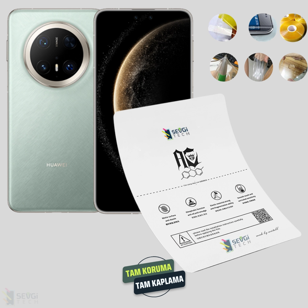 Huawei Mate 70 Pro Plus Özel Kesim TPU Nano Ekran Koruyucu