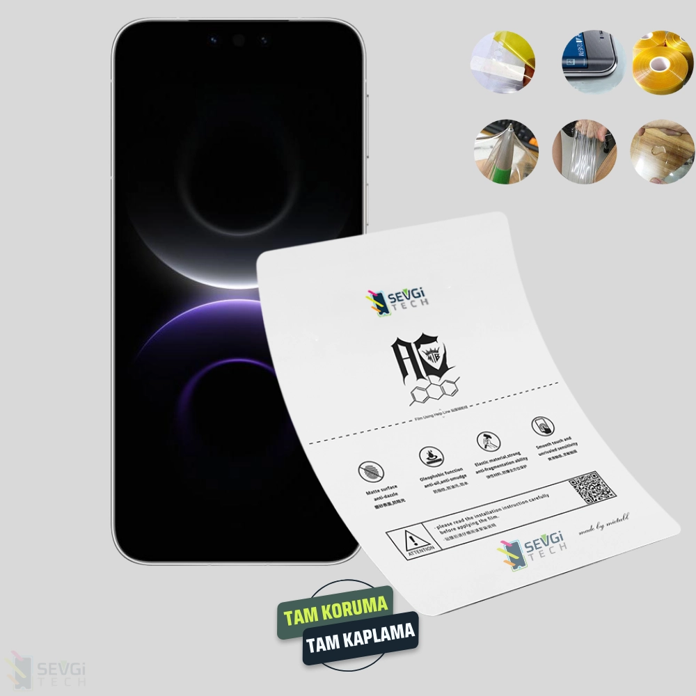 Huawei Mate 80 Özel Kesim TPU Nano Ekran Koruyucu