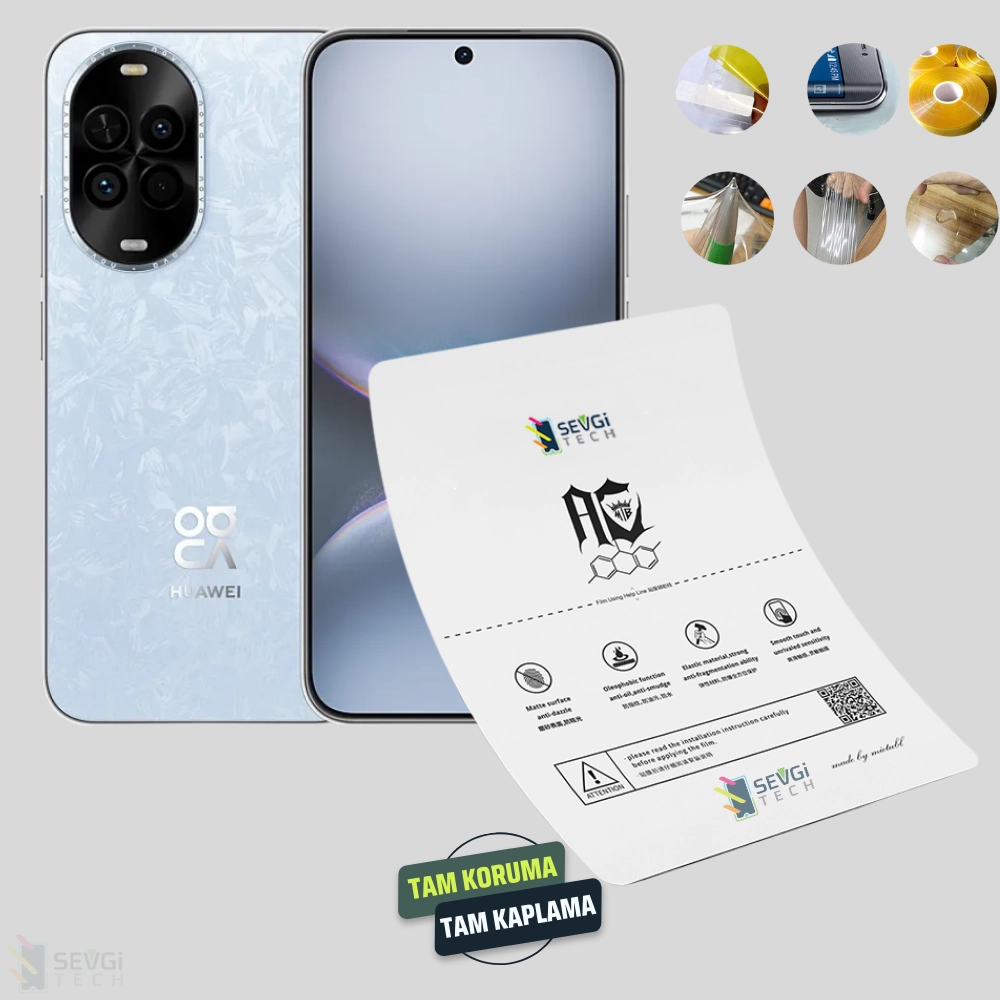 Huawei Nova 14 Lite Özel Kesim TPU Nano Ekran Koruyucu