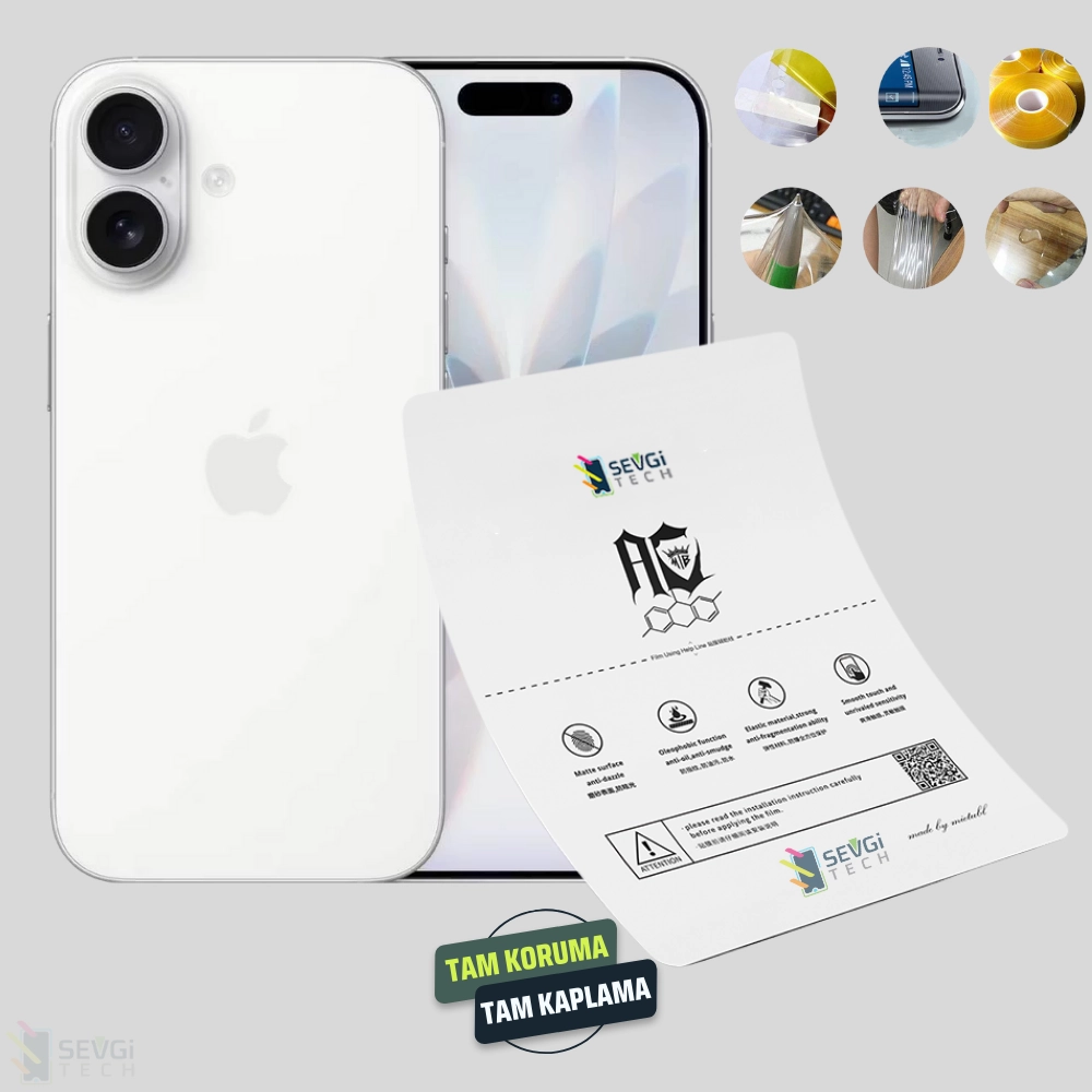 iPhone 17 Özel Kesim TPU Nano Ekran Koruyucu