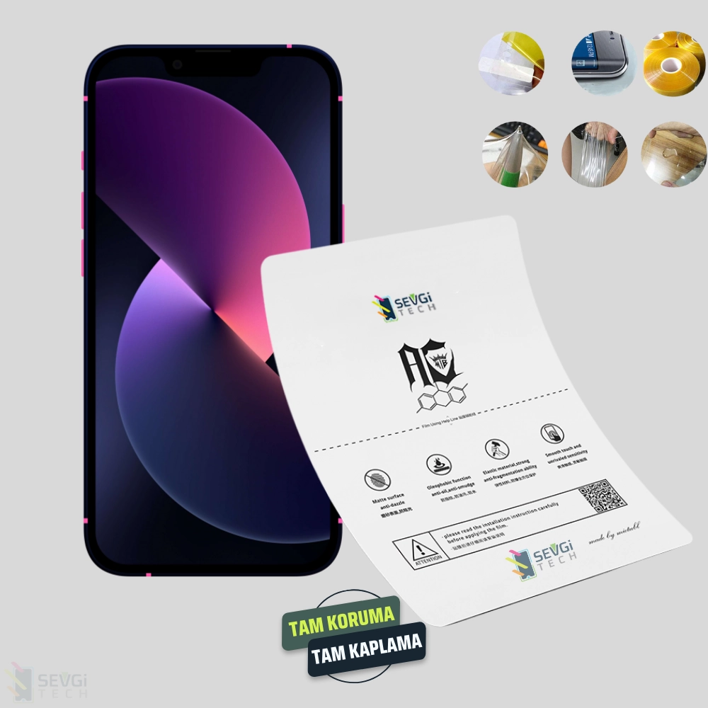 Samsung M06 Özel Kesim TPU Nano Ekran Koruyucu