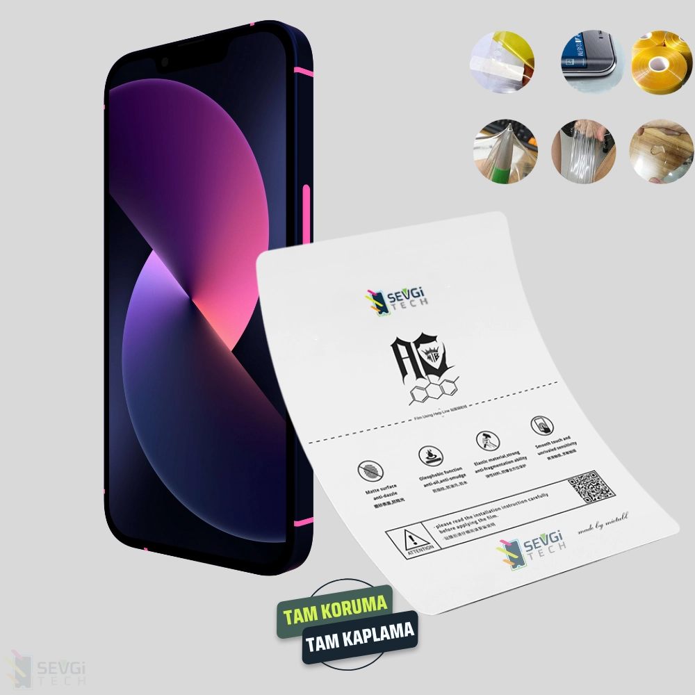 Redmi Note 5 Pro Özel Kesim TPU Nano Ekran Koruyucu