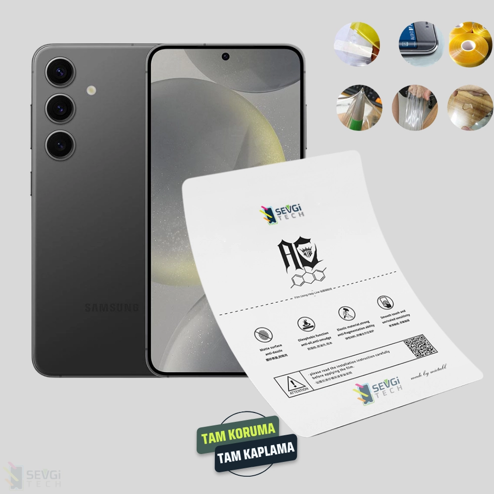 Samsung Galaxy S24 Özel Kesim TPU Nano Ekran Koruyucu