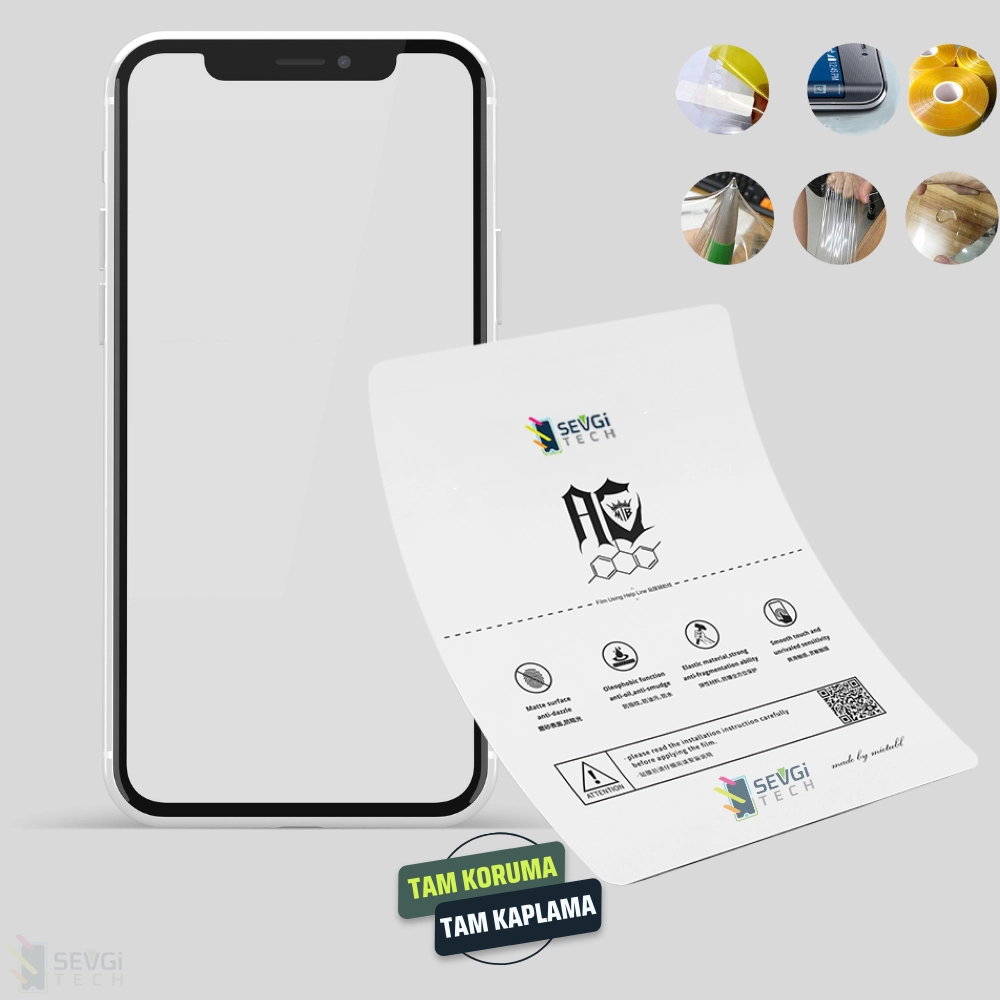Tecno Pova 2 Özel Kesim TPU Nano Ekran Koruyucu