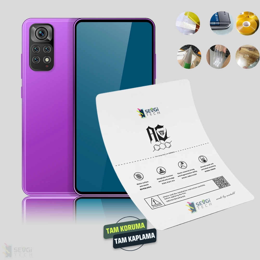 Xiaomi Poco C75 Özel Kesim TPU Nano Ekran Koruyucu