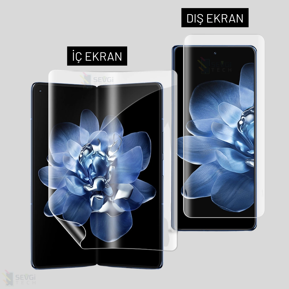 Huawei Mate XTs Ultimate Özel Kesim İç ve Dış Ekran Koruyucu