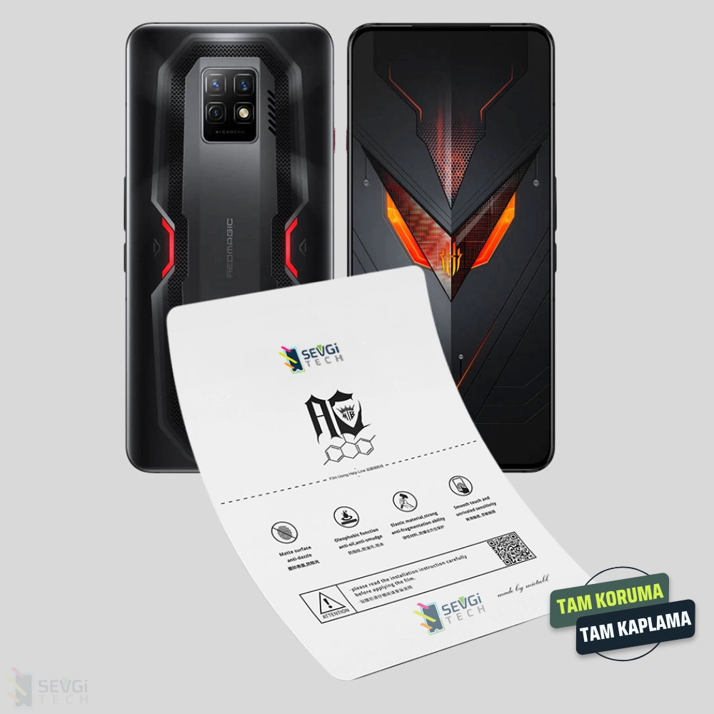 RedMagic 7 Pro Özel Kesim TPU Nano Ekran Koruyucu