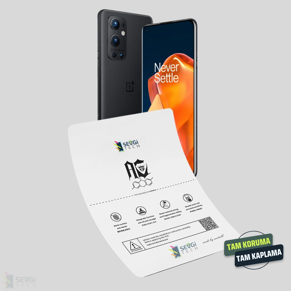 OnePlus 9 Pro Özel Kesim TPU Nano Ekran Koruyucu