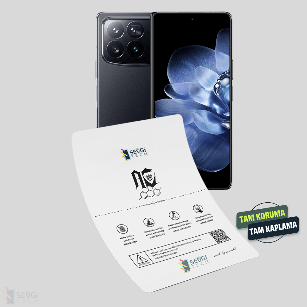 Xiaomi Mix Fold 4 Özel Kesim İç ve Dış Ekran Koruyucu
