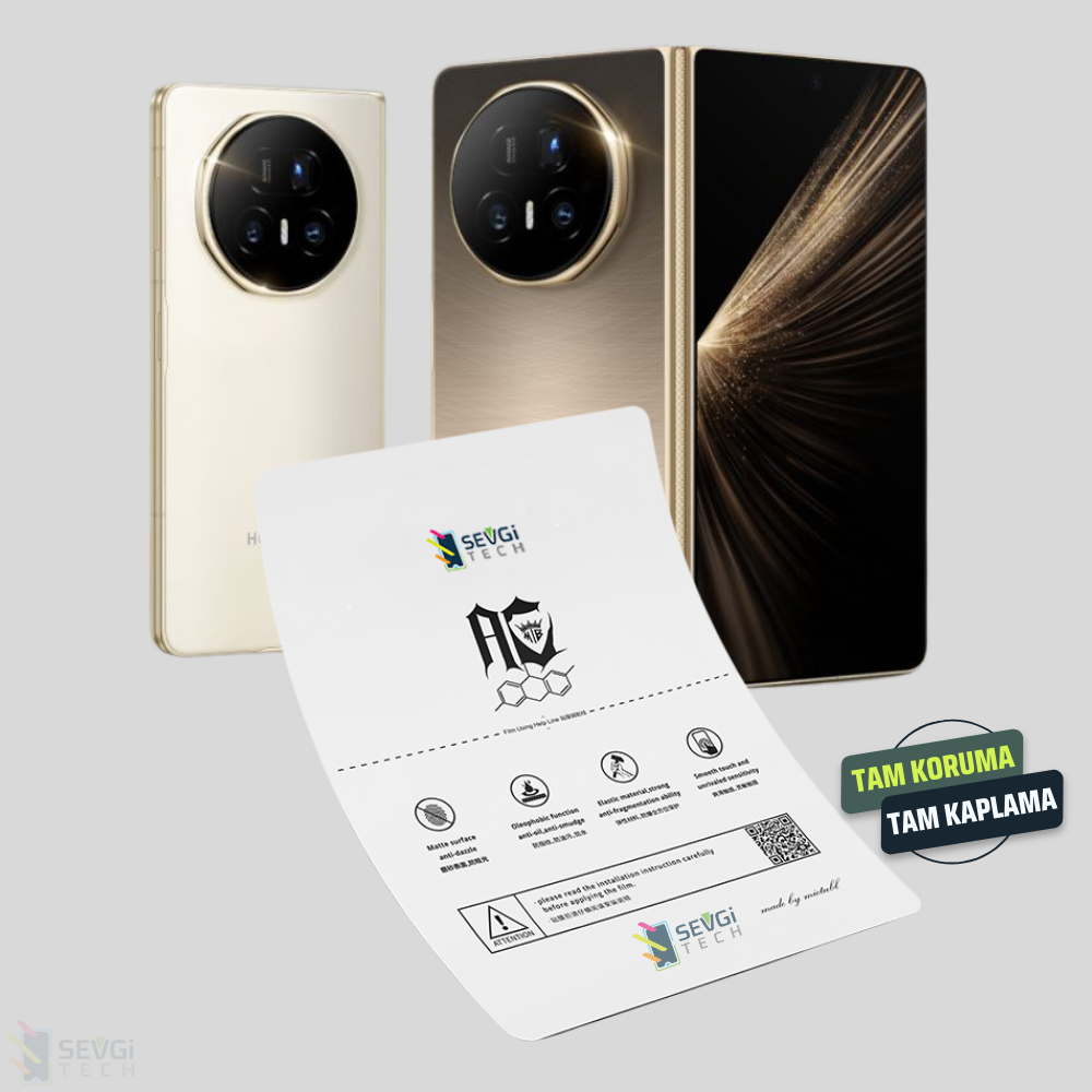 Honor Magic V5 Özel Kesim İç ve Dış Ekran Koruyucu