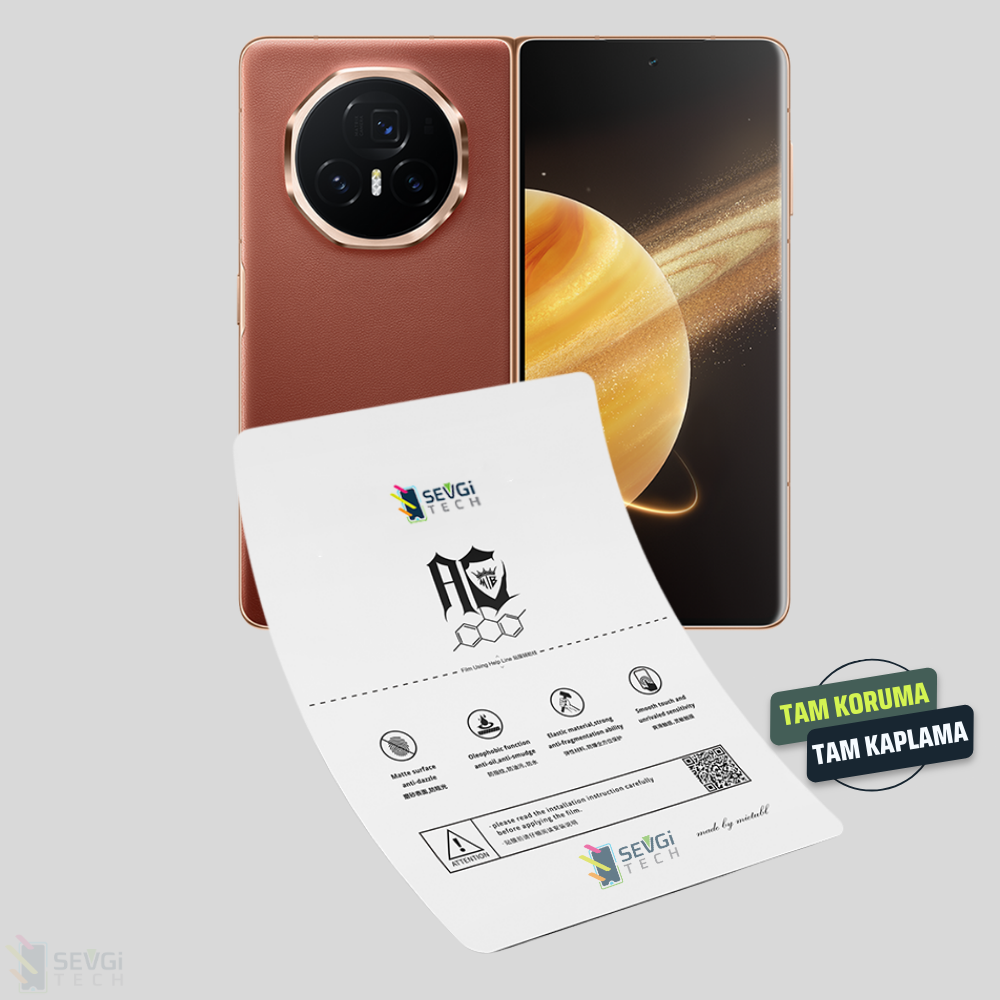 Honor Magic V3 Özel Kesim İç ve Dış Ekran Koruyucu