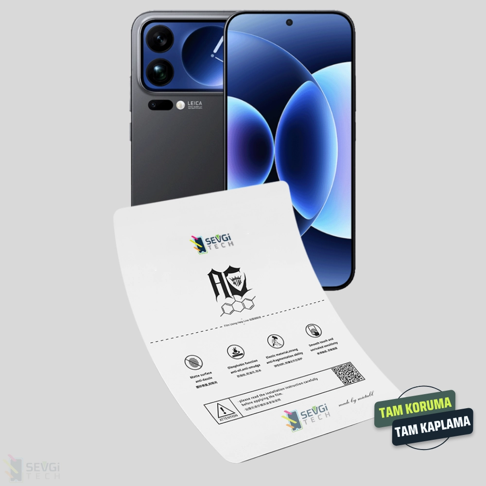 Xiaomi 17 Özel Kesim TPU Nano Ekran Koruyucu