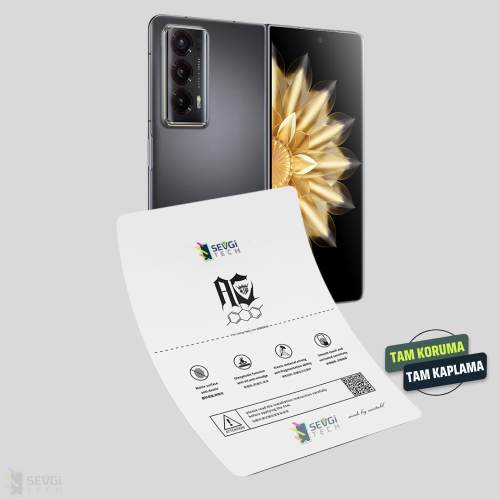 Honor Magic V2 Özel Kesim İç ve Dış Ekran Koruyucu