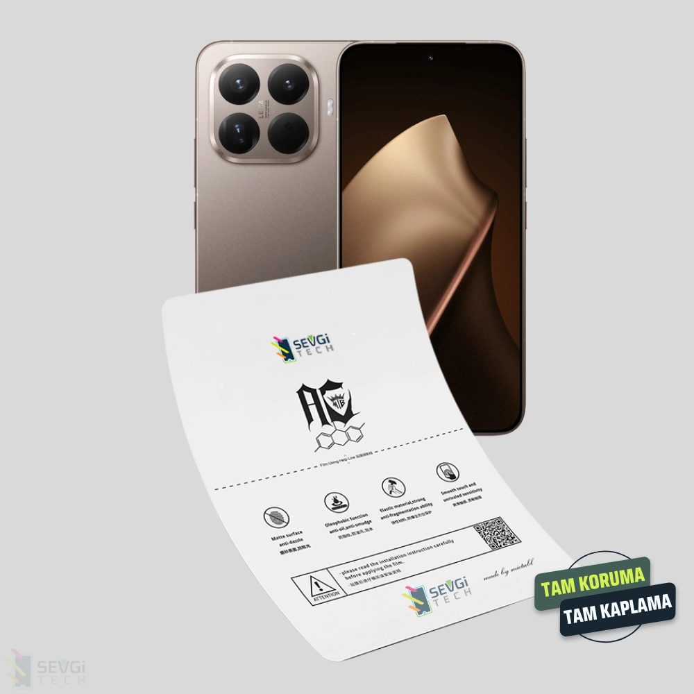 Xiaomi 15T Pro Özel Kesim TPU Nano Ekran Koruyucu