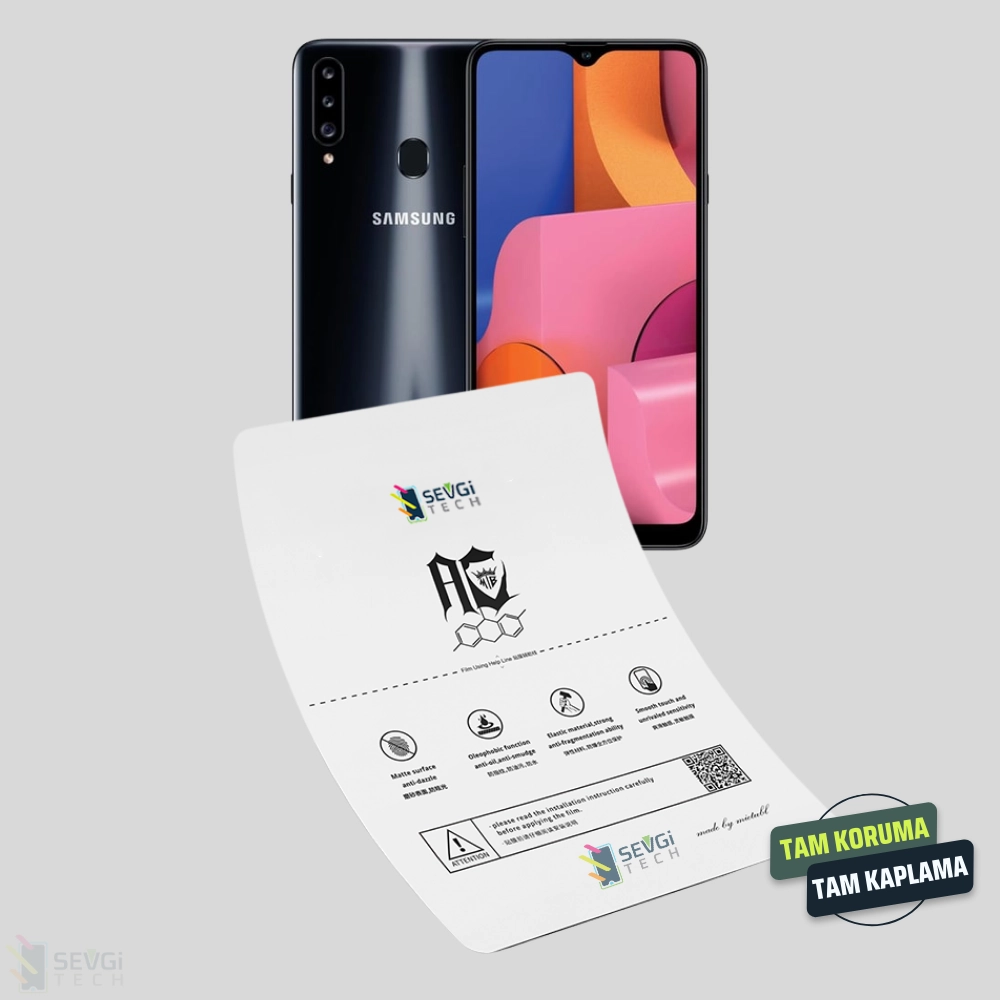 Samsung A90 5G Özel Kesim TPU Nano Ekran Koruyucu