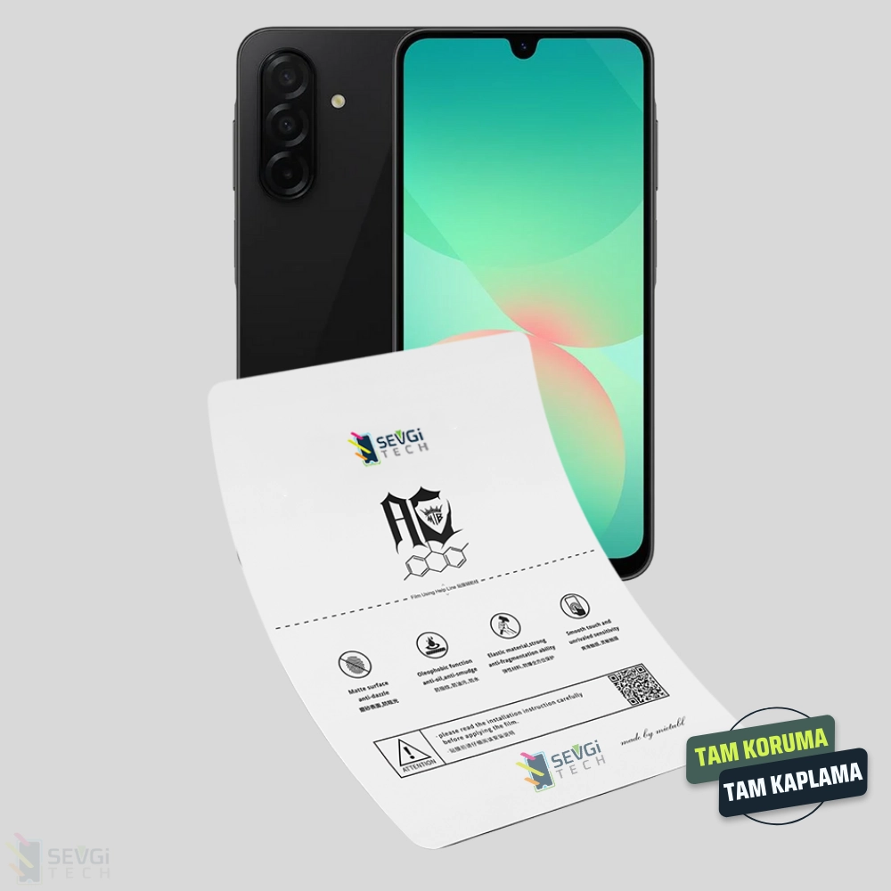 Samsung A26 5G Özel Kesim TPU Nano Ekran Koruyucu