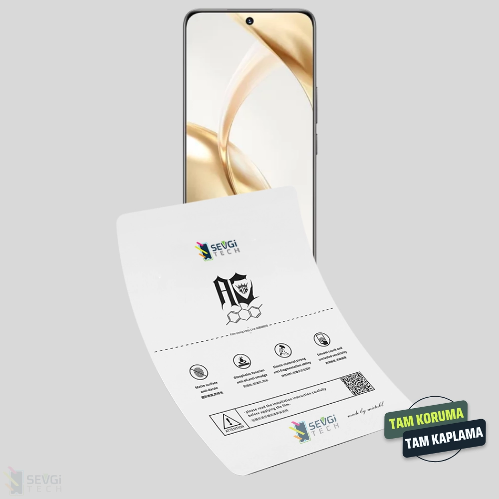 Honor 200 Özel Kesim TPU Nano Ekran Koruyucu