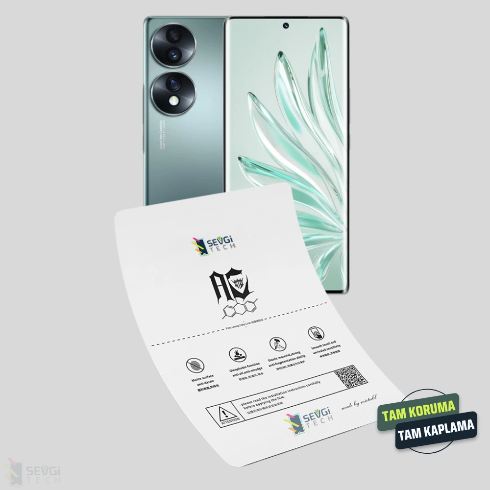 Honor 70 Özel Kesim TPU Nano Ekran Koruyucu