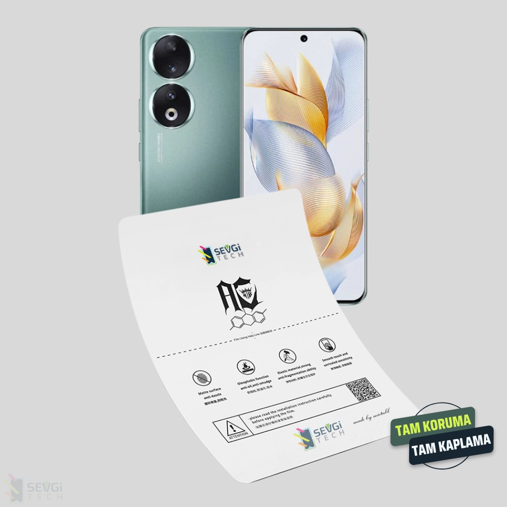 Honor 90 Özel Kesim TPU Nano Ekran Koruyucu