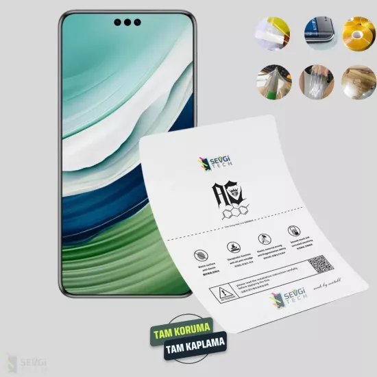 Huawei Mate 60 Ekran Koruyucu | Özel Kesim TPU Nano
