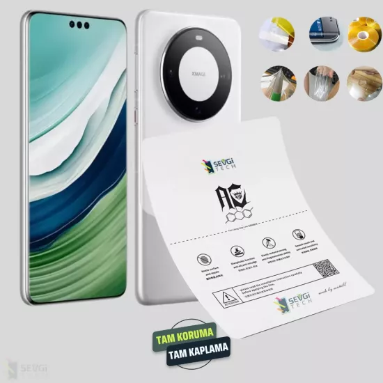 Huawei Mate 60 Pro Ekran Koruyucu | Özel Kesim TPU Nano