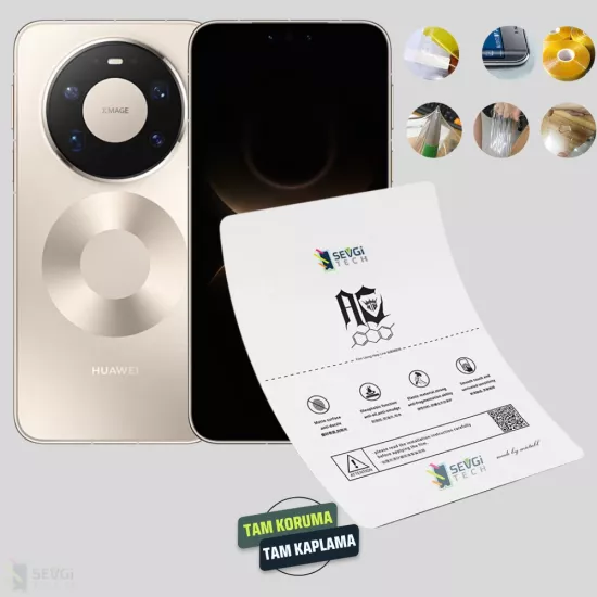 Huawei Mate 80 Pro Max Ekran Koruyucu | Özel Kesim TPU Nano