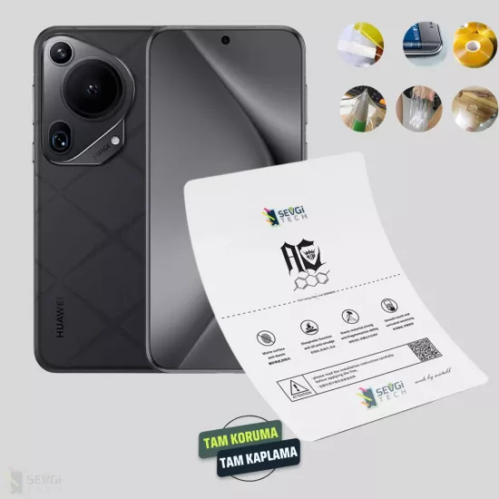 Huawei Pura 70 Ultra Ekran Koruyucu | Özel Kesim TPU Nano