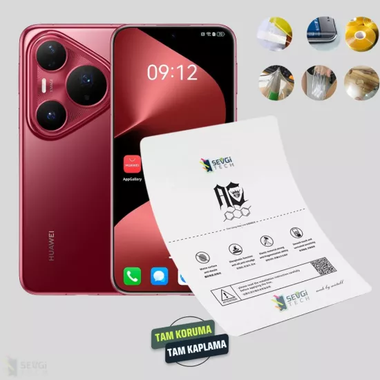 Huawei Pura 80 Pro Plus Ekran Koruyucu | Özel Kesim TPU Nano