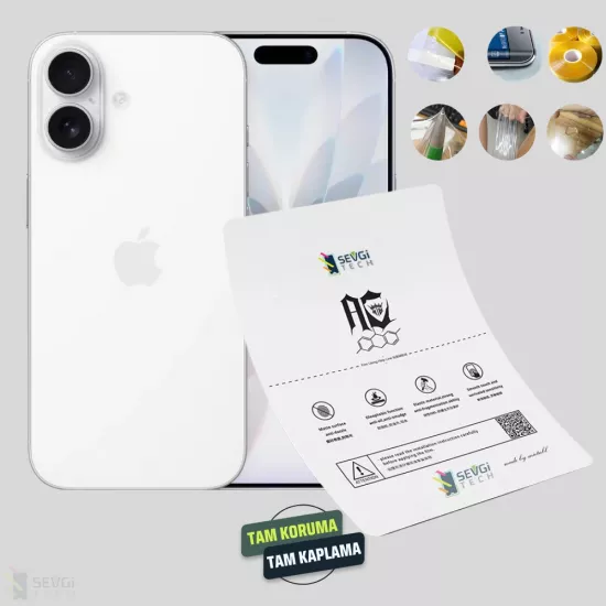 iPhone 17 Ekran Koruyucu | Özel Kesim TPU Nano