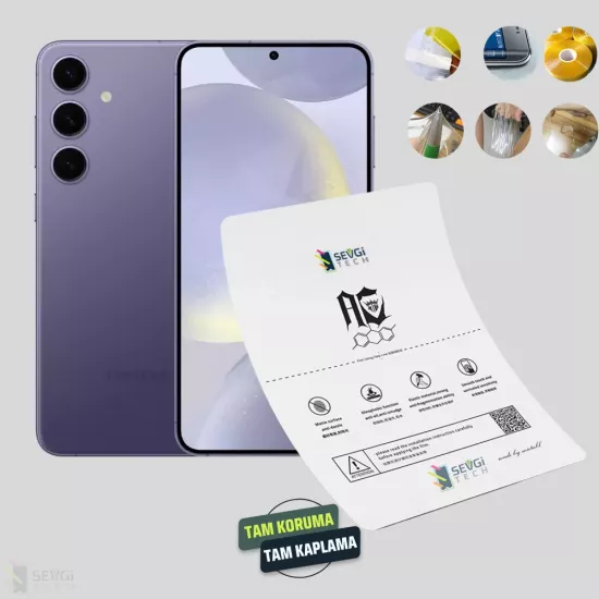 Samsung S24 Plus Ekran Koruyucu | Özel Kesim TPU Nano