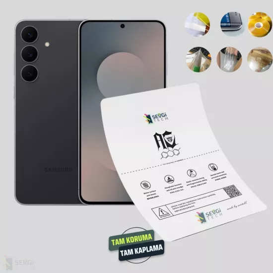 Samsung S25 FE Ekran Koruyucu | Özel Kesim TPU Nano