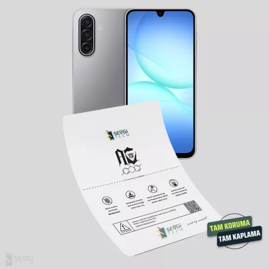 Samsung A17 Ekran Koruyucu | Özel Kesim TPU Nano