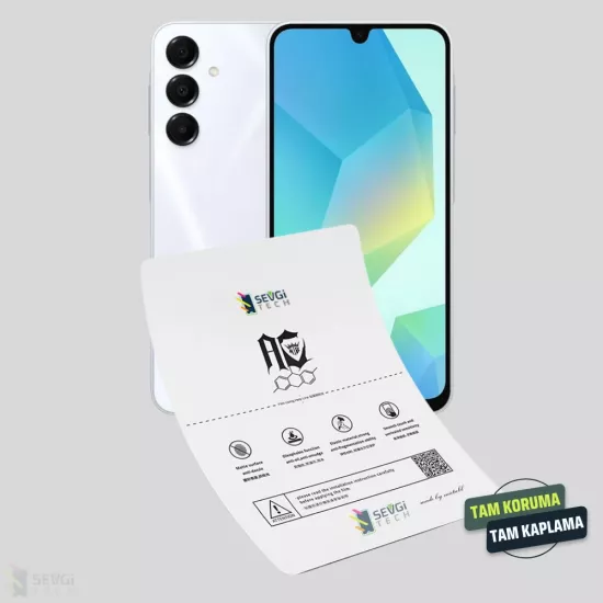 Samsung A06 Ekran Koruyucu | Özel Kesim TPU Nano