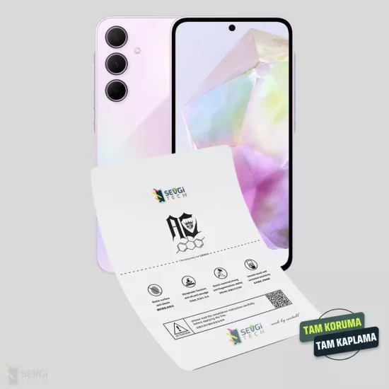 Samsung A55 5G Ekran Koruyucu | Özel Kesim TPU Nano