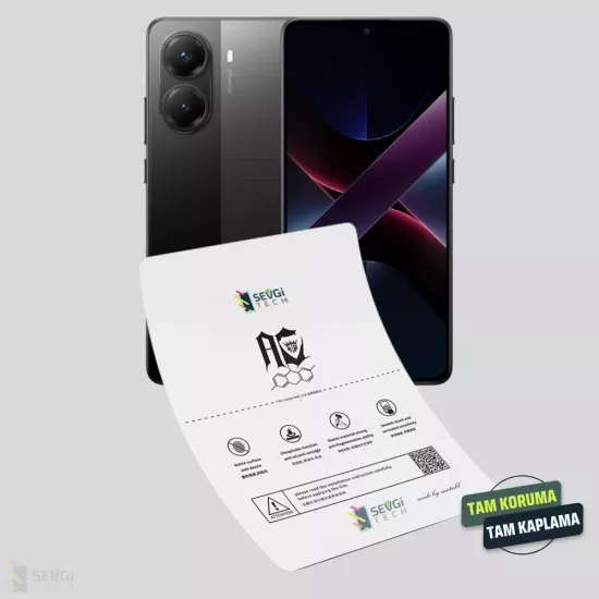 Xiaomi Poco X7 Pro Ekran Koruyucu | Özel Kesim TPU Nano